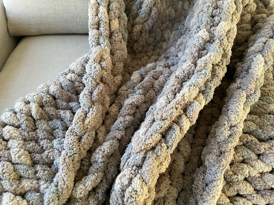 How to Make an Easy Chunky Hand-Knitted Blanket: A Step-by-Step Guide